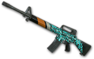 Turquoise Delight - M16a4 - Turquoise Delight Pubg (360x360), Png Download