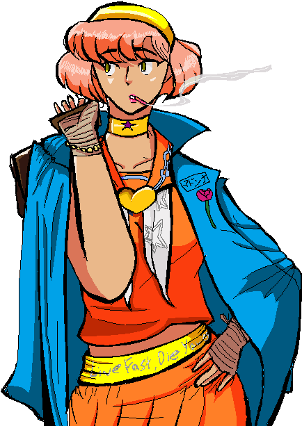 [jjba] Otome Tanaka - Instagram (475x653), Png Download