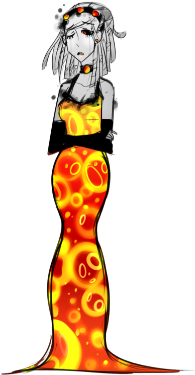 I Got Bored So I Drew A Ghast Gijinka ` W ` - Moe Anthropomorphism (416x750), Png Download