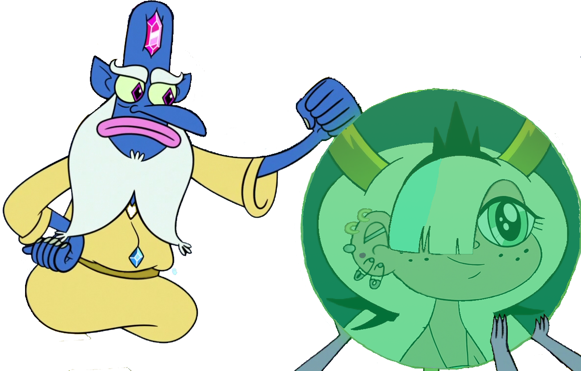 Shitpostglossaryck Senses A New Threat In The Multiverse - Star Vs Las Fuerzas Del Mal Glossaryck (1182x755), Png Download