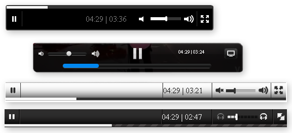 Features - Video Player (575x271), Png Download