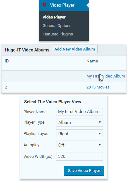 Wp Video Player Select Player View - Video (409x580), Png Download