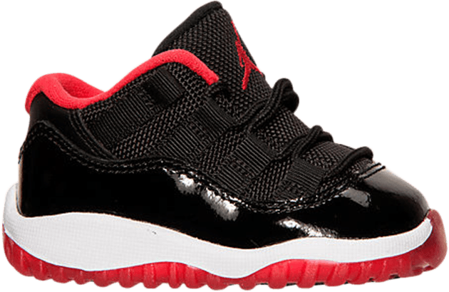 Air Jordan 11 Retro Low Bt 'bred' - Nike Air Jordan Retro (630x410), Png Download