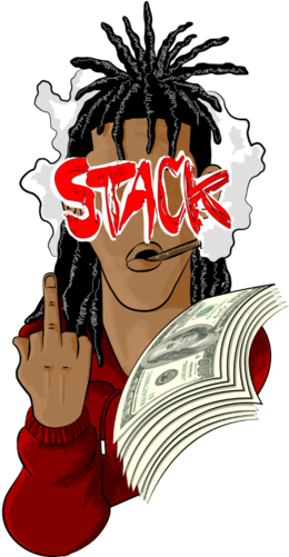 F*ck You, Pay Me $tack Front Cover - Illustration (500x500), Png Download