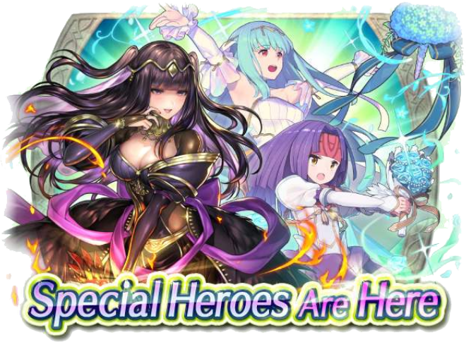 5☆ Bride Versions Of Tharja, Ninian, And Sanaki Check - Fire Emblem Heroes Banners (660x485), Png Download
