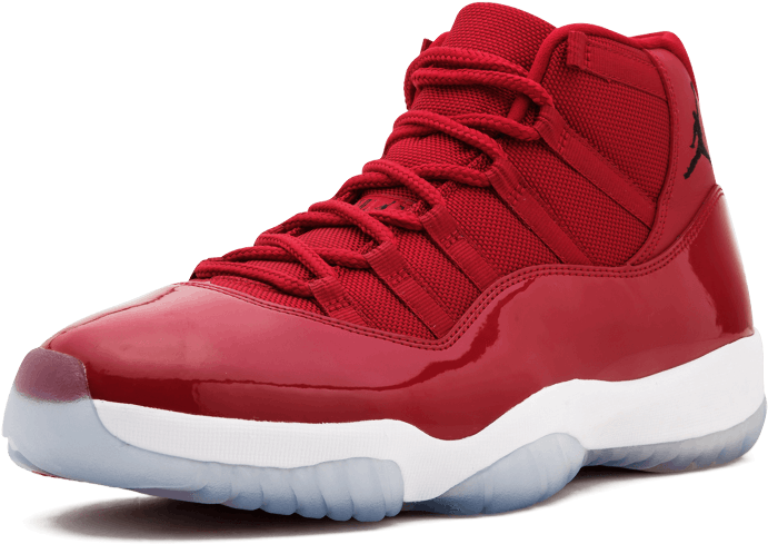Air Jordan 11 Retro "gym Red" - Shoe (1000x600), Png Download