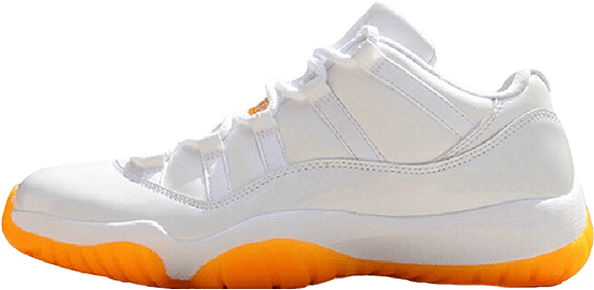 Air Jordan 11 Citrus - Nike Jordan Retro 11 (640x387), Png Download
