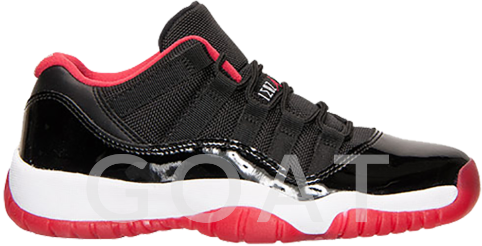 Air Jordan 11 Retro Low Bg 'bred' - Air Jordan (1100x1100), Png Download