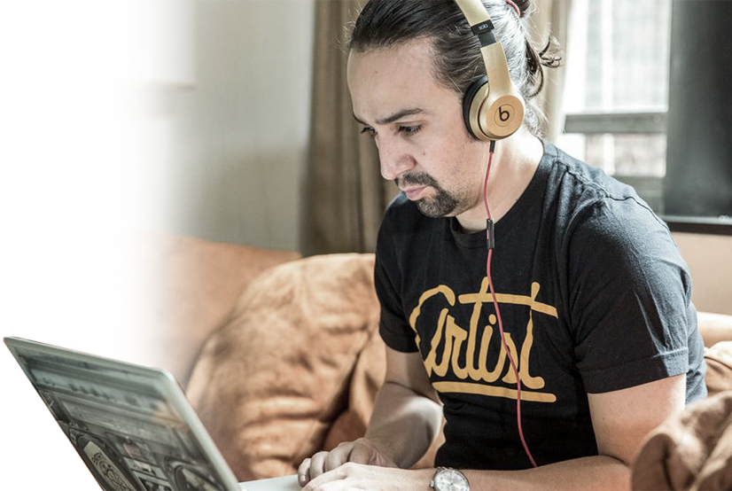 Lin Manuel Miranda - Lin Manuel Miranda Hobbies (826x554), Png Download