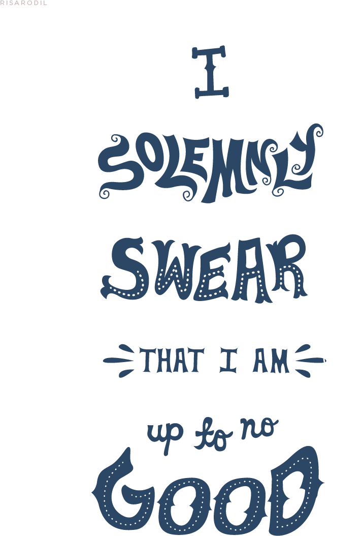 Solemnly Swear That I Am Up (843x1191), Png Download