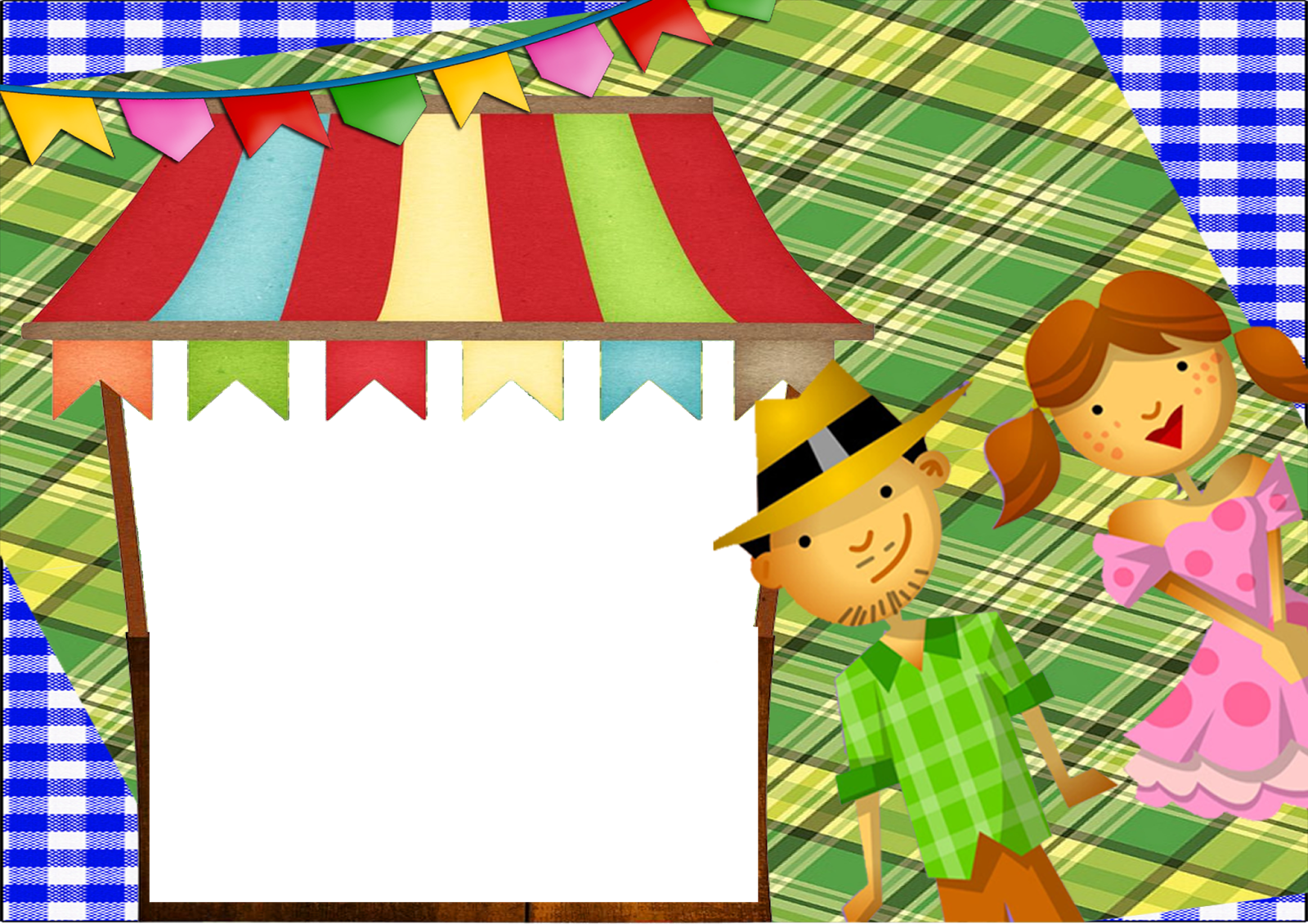 Molduras De Festa Junina - Molduras Para Fotos Juninas (1600x1131), Png Download