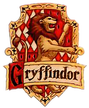 Howgarts Gryffindor Harrypotter Tumblr - Griffindor Harry Potter Logo (398x358), Png Download