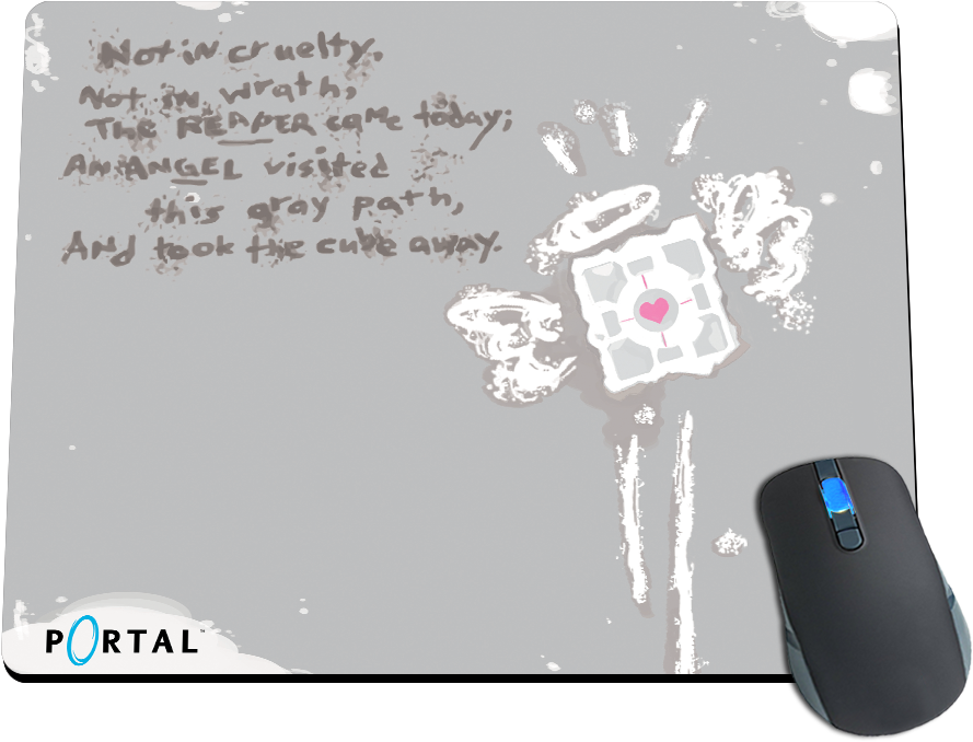 Companion Cube (1000x1000), Png Download