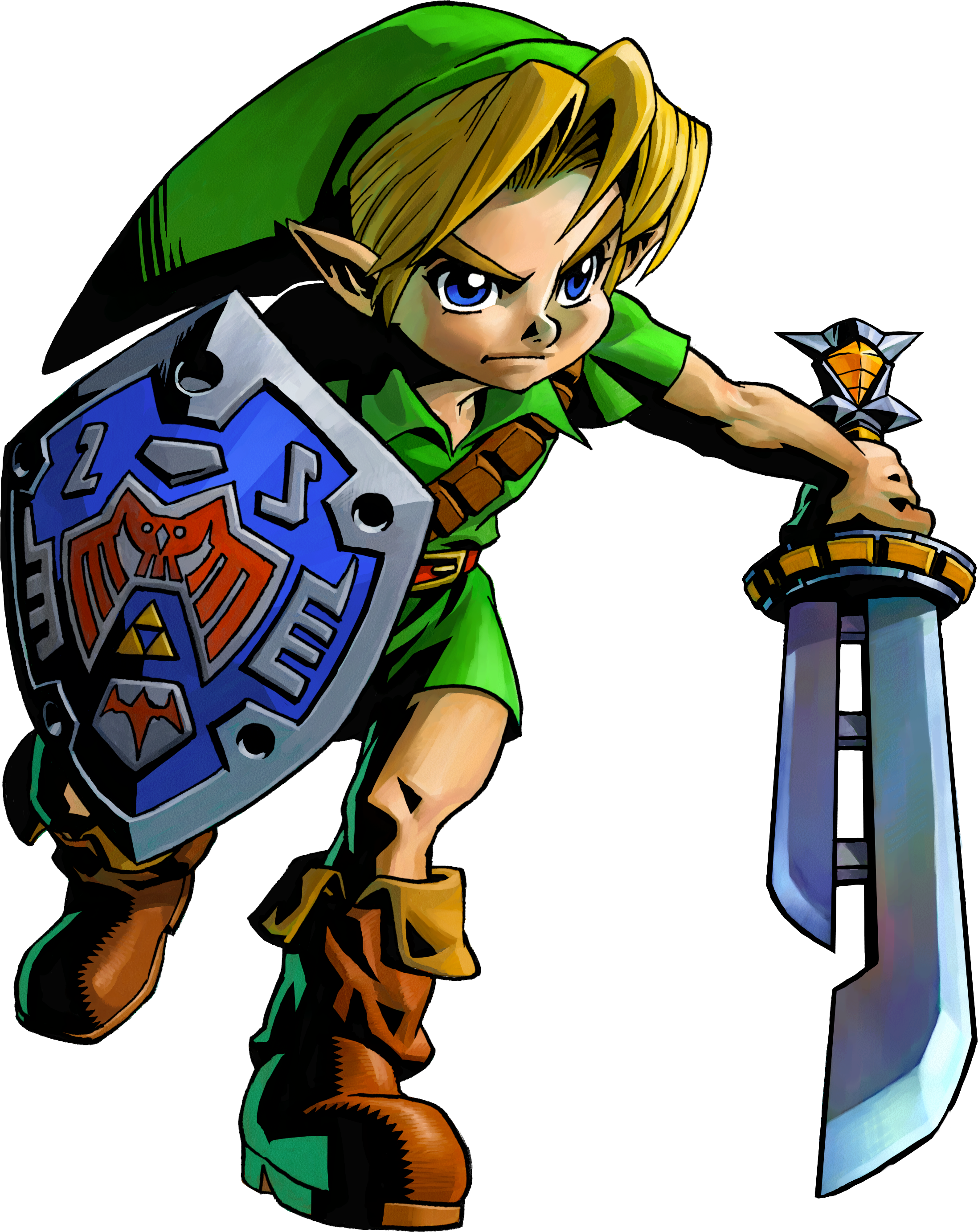 Skull Kid - Legend Of Zelda Majora's Mask 3d Link (2195x2766), Png Download