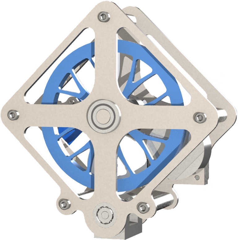 Companion Cube - Crankset (1080x783), Png Download