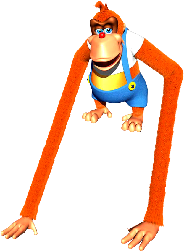 273 Expand Dong - Lanky Kong (621x856), Png Download