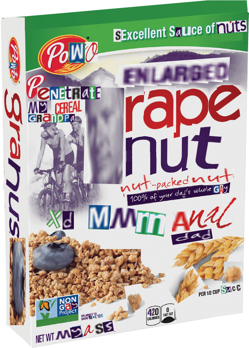 N U T Packed N U T - Post Grape-nuts Cereal, Original - 20.5 Oz Box (800x1112), Png Download