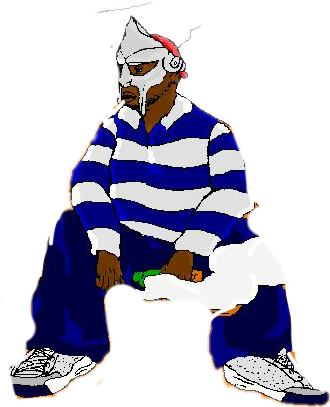 Quasimoto Can I Wear The Mask (330x407), Png Download