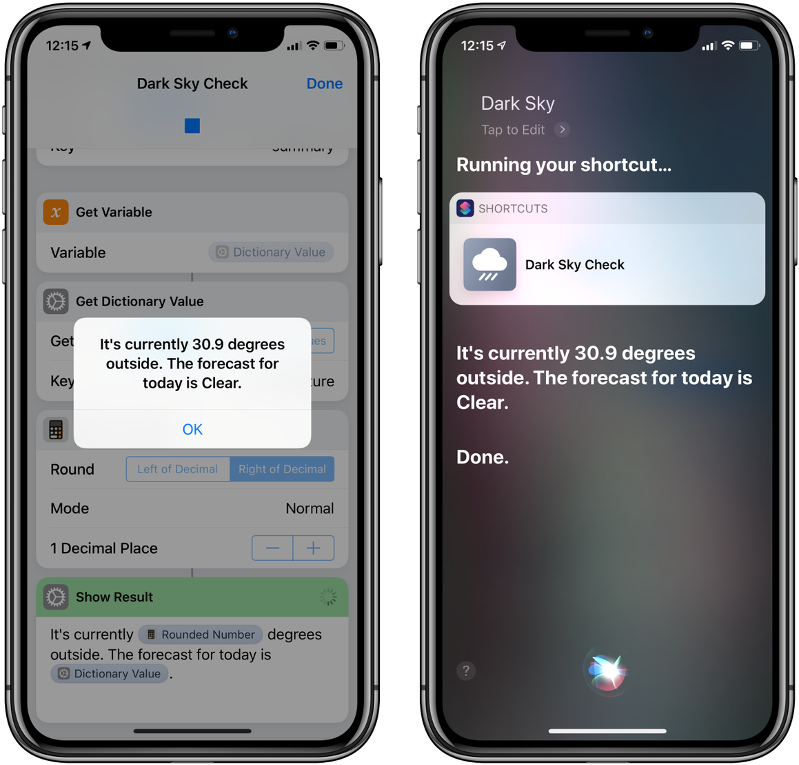 Workflows I Built For The Slack And Dark Sky Apis - Mobile App (1200x1190), Png Download