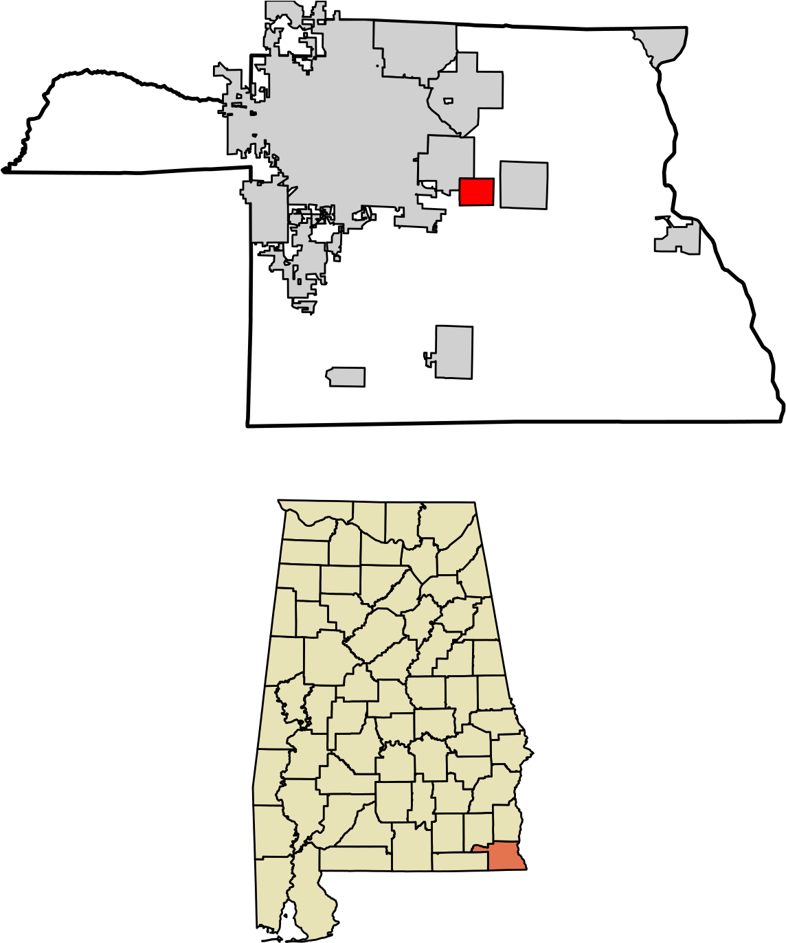 Map Of Alabama (1200x1404), Png Download