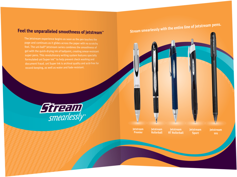 Uniballjetstream101 5 Lizschwartz (1000x768), Png Download