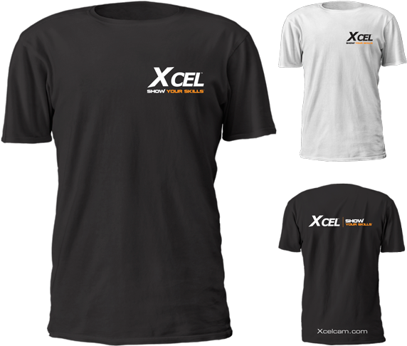 T Shirt Xcel - T-shirt (583x500), Png Download