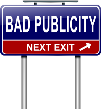 Reputation Management - Negative Publicity (349x377), Png Download