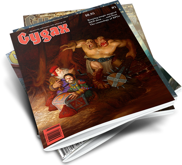 Gygax Magazine Stack - Book Cover (599x544), Png Download