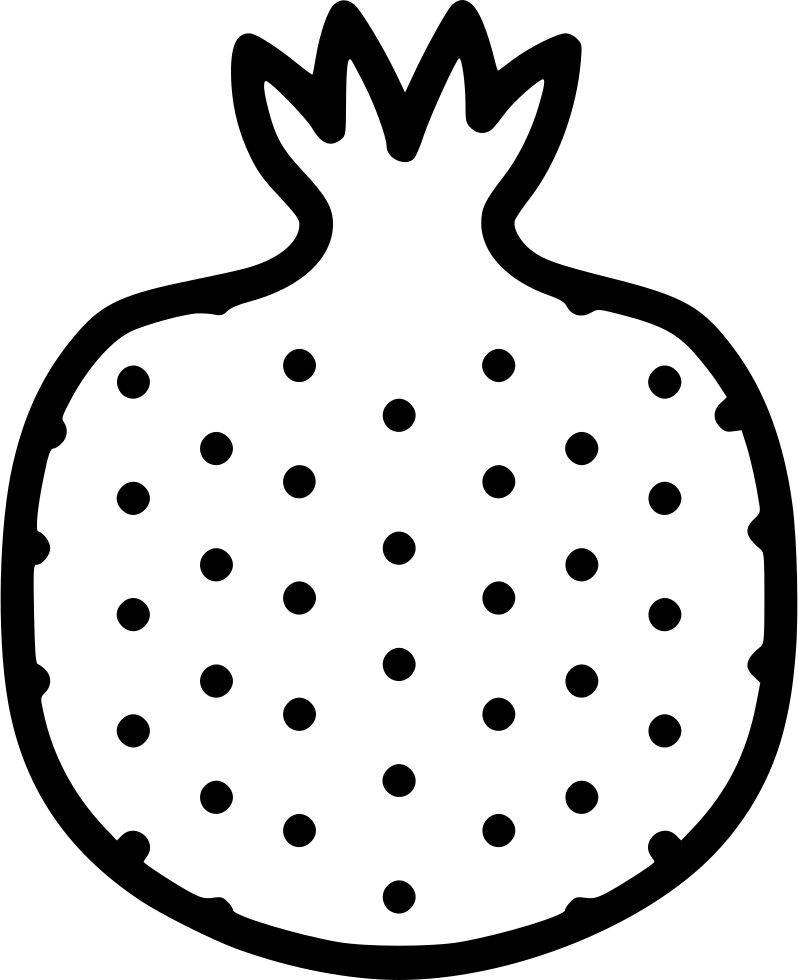 Pomegranate Pome Seeds - Pomegranate (798x980), Png Download