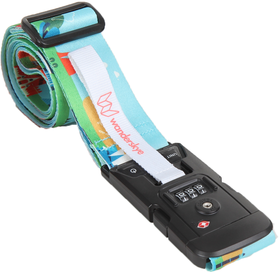 Download Luggage Strap With Weighing Scale & Tsa Lock World Baggage