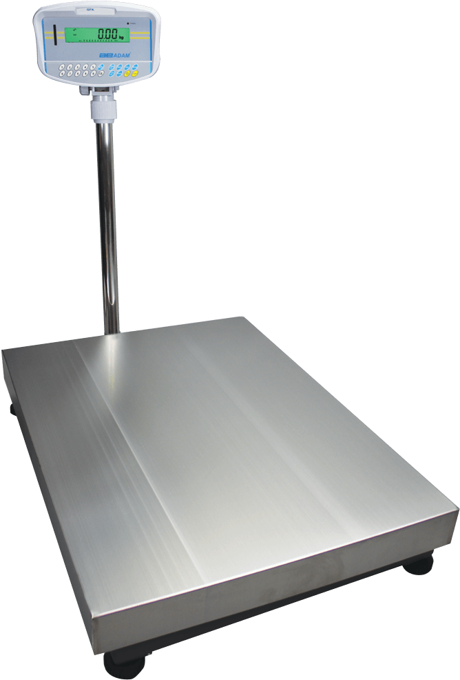 Gfk Adam Platform Weighing Scales - Adam Equipment Adam Gfk M Trade Approved Floor Scales (689x999), Png Download