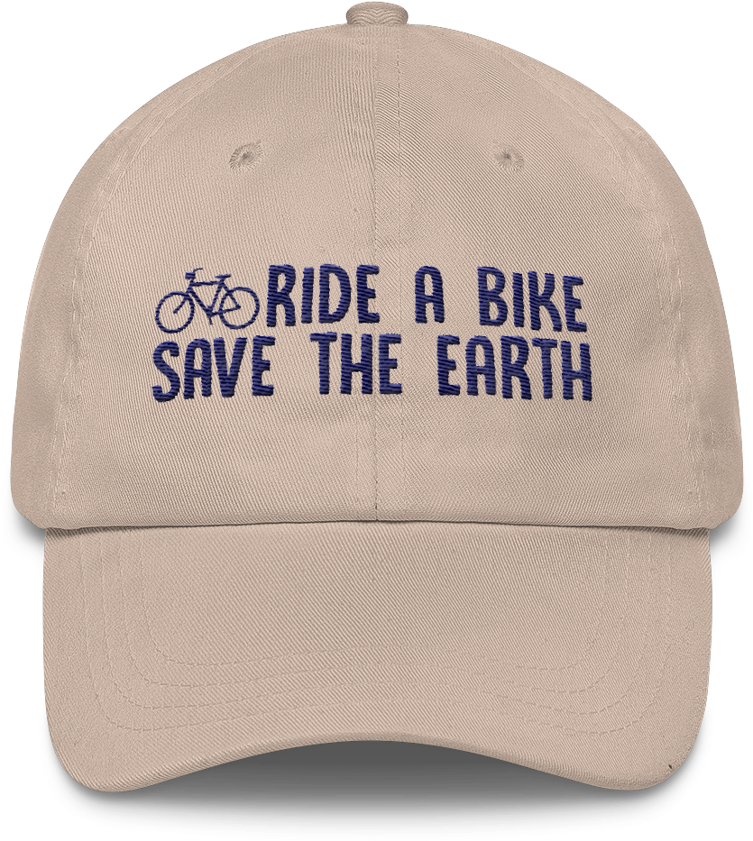 Ride A Bike Save The Earth - Fire Dad Hats (1000x1000), Png Download