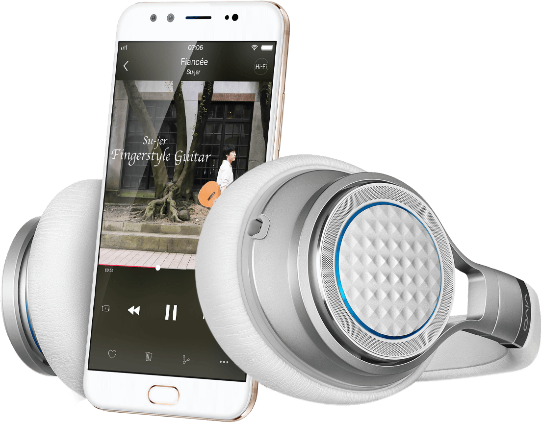 Vivo V5 Plus Smartphone - Hi Fi Ak4376 Png (1116x864), Png Download