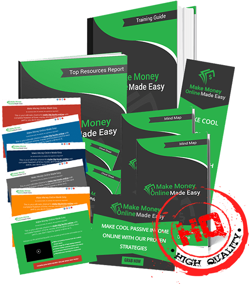 Make Money Online Biz In A Box Review - Make Money Online Made Easy (510x594), Png Download
