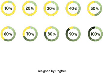 Percentage Of Ring Progress, Vector Png, Percentage, - Portable Network Graphics (360x360), Png Download