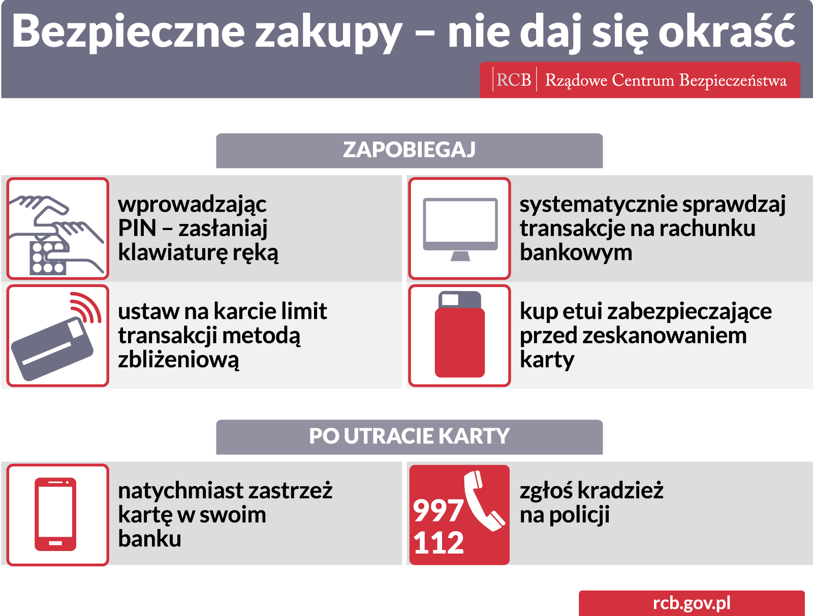 Obraz Na Stronie Rcb Bezpieczne Zakupy Krzywe - Rządowe Centrum Bezpieczeństwa (1600x1213), Png Download