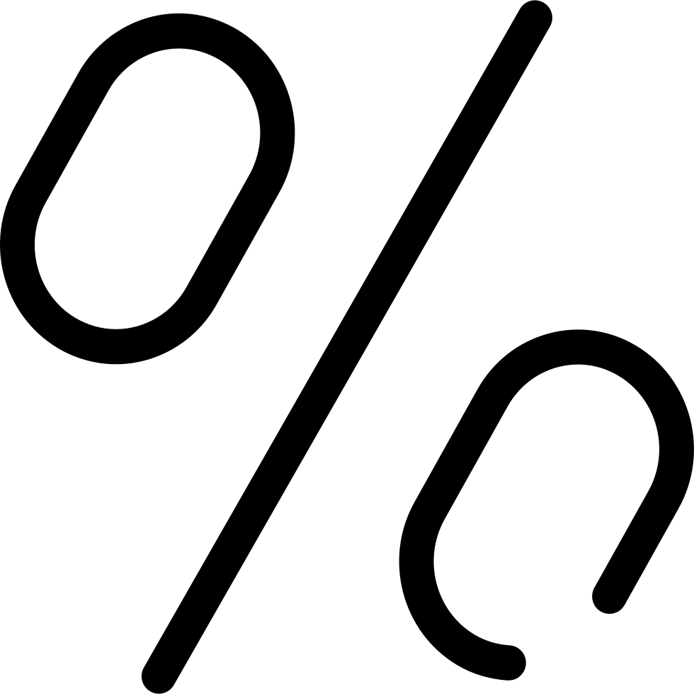 Percentage Transparent - Portable Network Graphics (980x980), Png Download