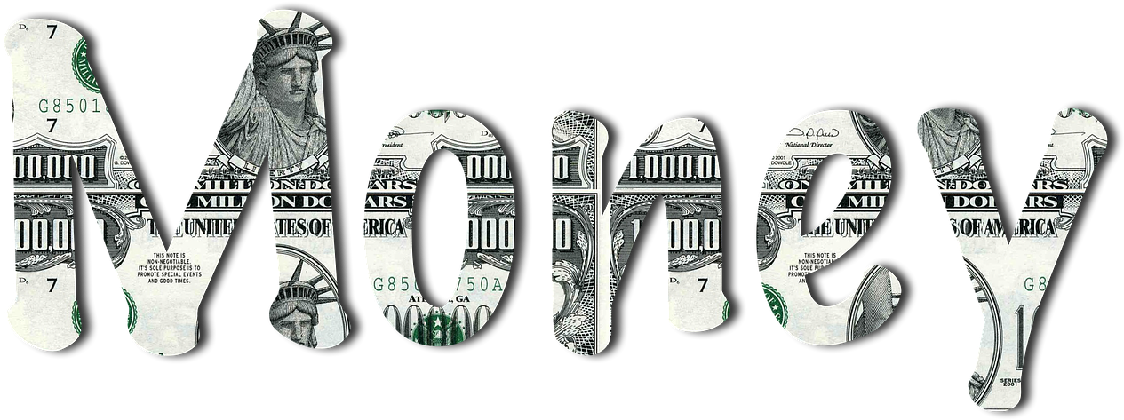 Make Money Online With Affiliate Program - Word Money (1280x1280), Png Download