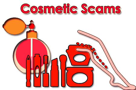 Cosmetic Products Scams - Cosmetics (450x300), Png Download