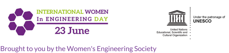 International Women In Engineering Day - Unesco (989x259), Png Download