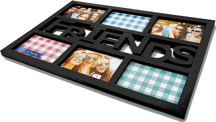 Bestbuy Frames Wall Hanging Collage - Eye Shadow (700x405), Png Download