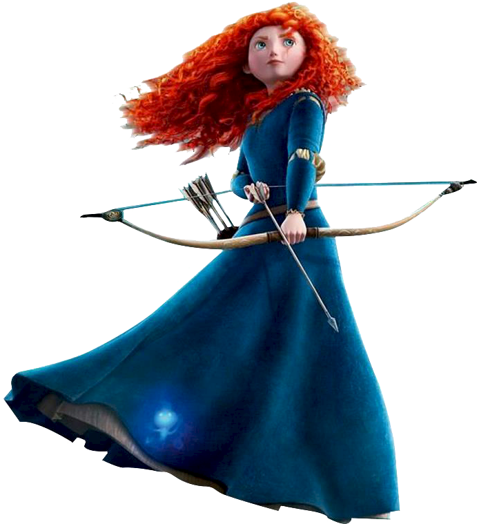 Disney Princess Ranking - Merida Brave (721x785), Png Download