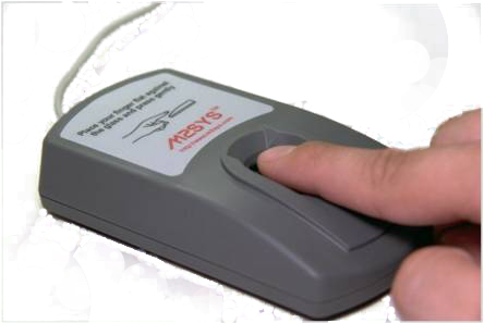 Biometric Sensors Are Replacing Passwords - Biometric Sensor (444x297), Png Download