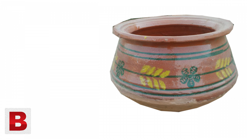 Blue Pottery Handicrafts - Handicraft (800x450), Png Download