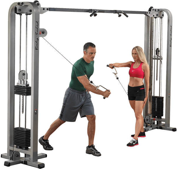Body Solid Pro Club Cable Crossover - Body Solid Scc1200g (600x600), Png Download