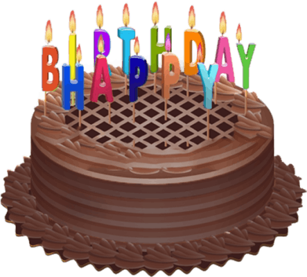 Cake - Birthday (443x400), Png Download