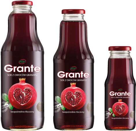 Pomegranate Juice 100% Grante - Sok Granatów (500x476), Png Download