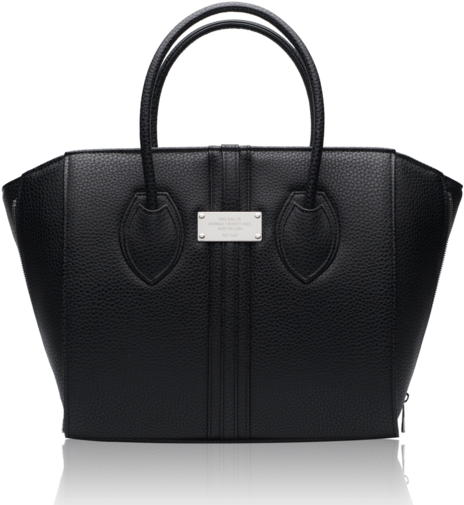 Vegan Tote Bag Black By Alexandra K Model - Tote Bag (560x560), Png Download