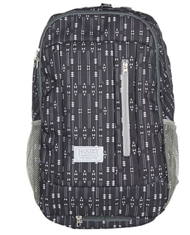 Hooey Dark Grey Aztec Backpack - Garment Bag (480x480), Png Download
