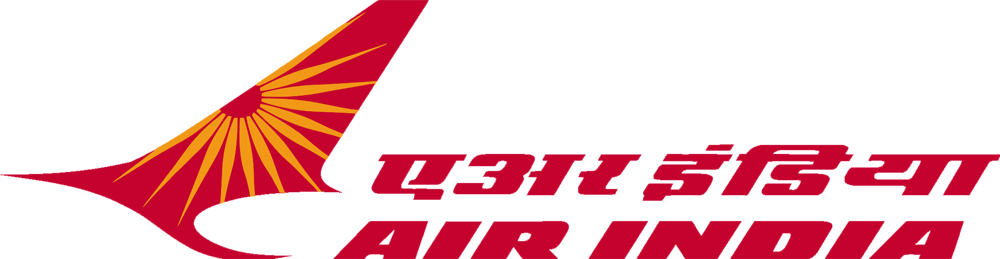 Air India - Air India Airlines Logo (1000x259), Png Download